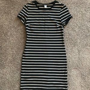 Old Navy Striped T-Shirt Dress